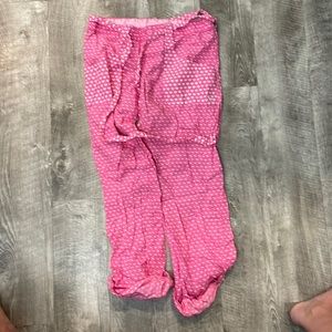 Size small victoria secret PINK cropped pajama pants.